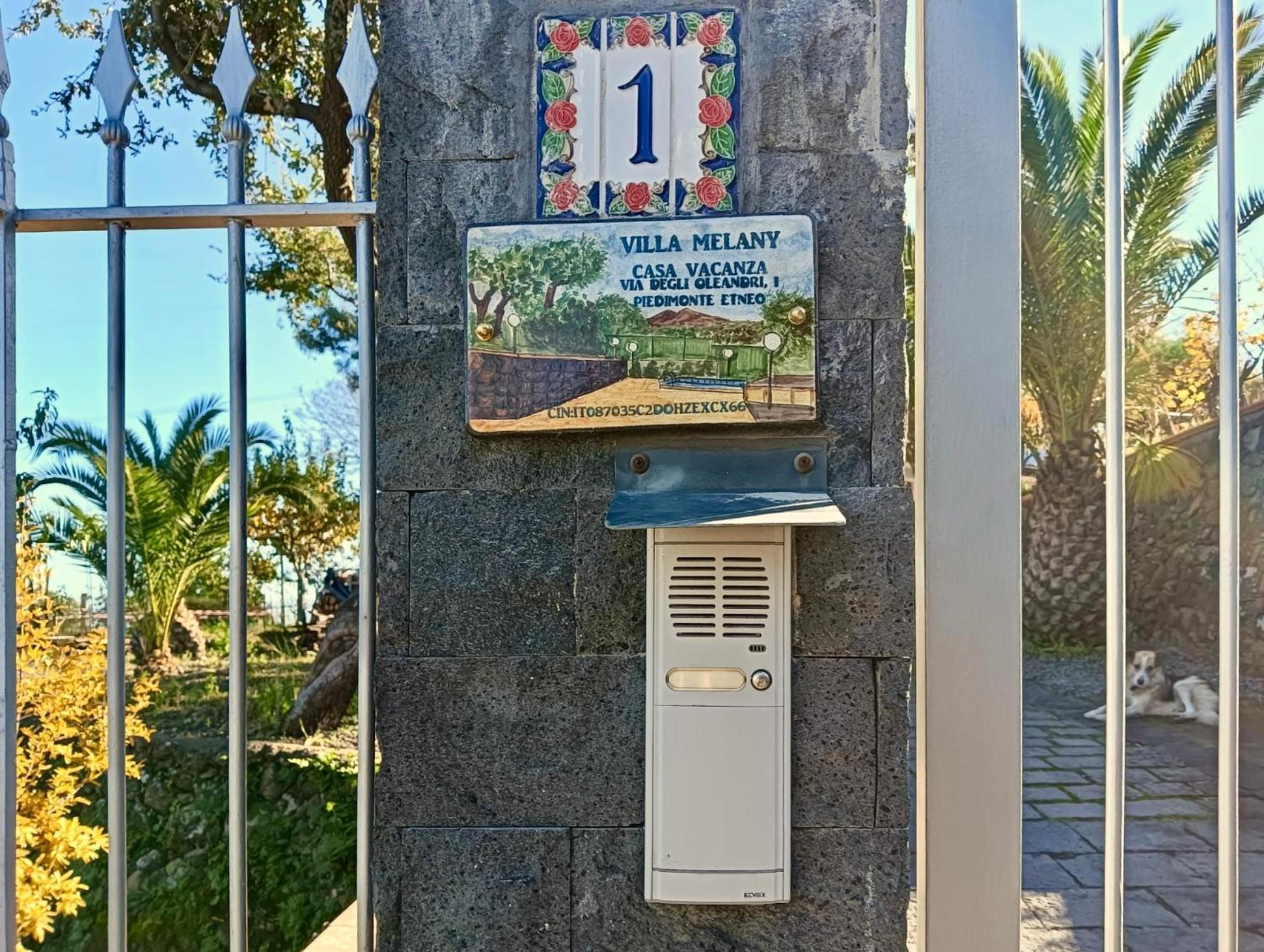 Villa Melany Casa Vacanza Piedimonte Etneo Dış mekan fotoğraf